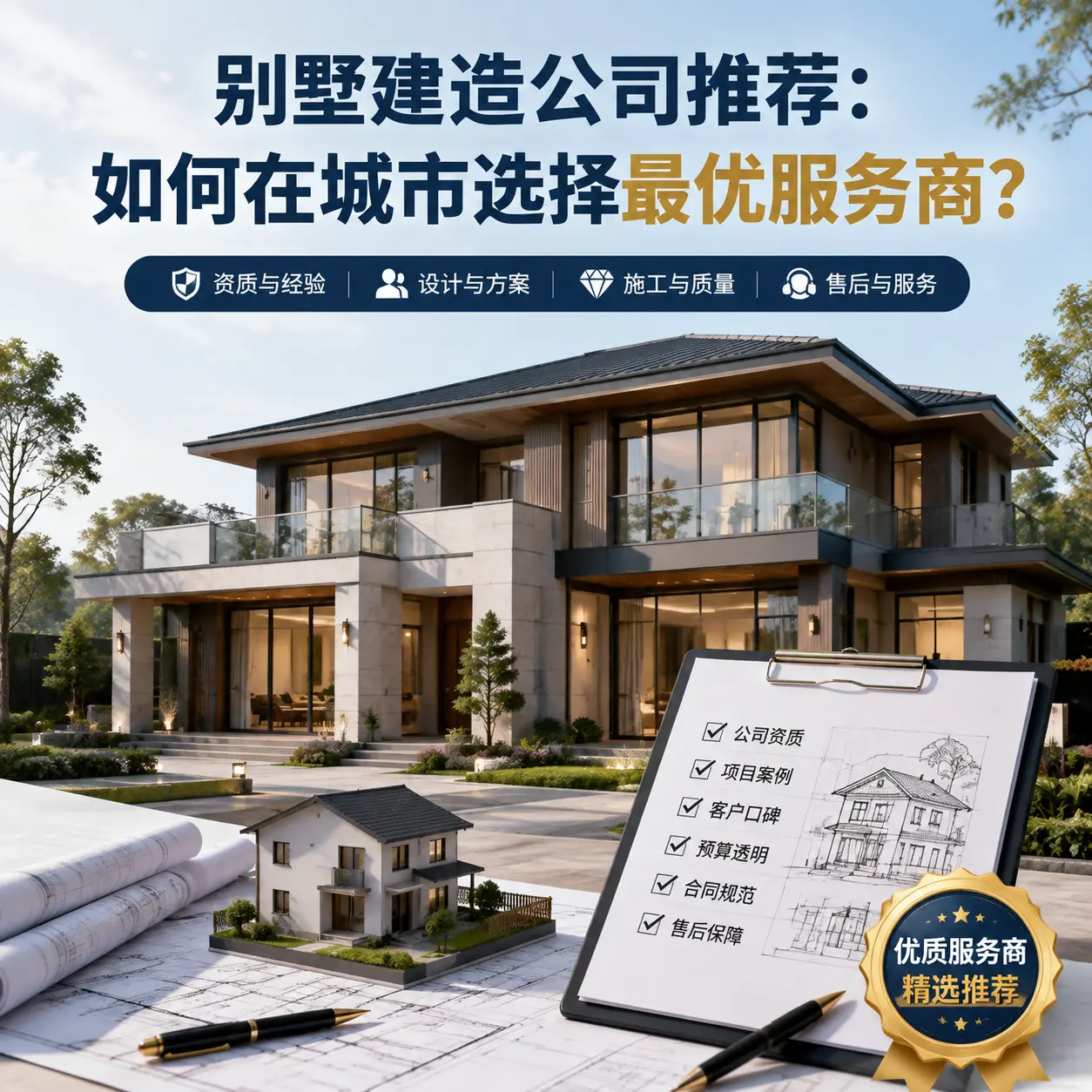 别墅建造公司推荐：如何在 大方 选择最优服务商？