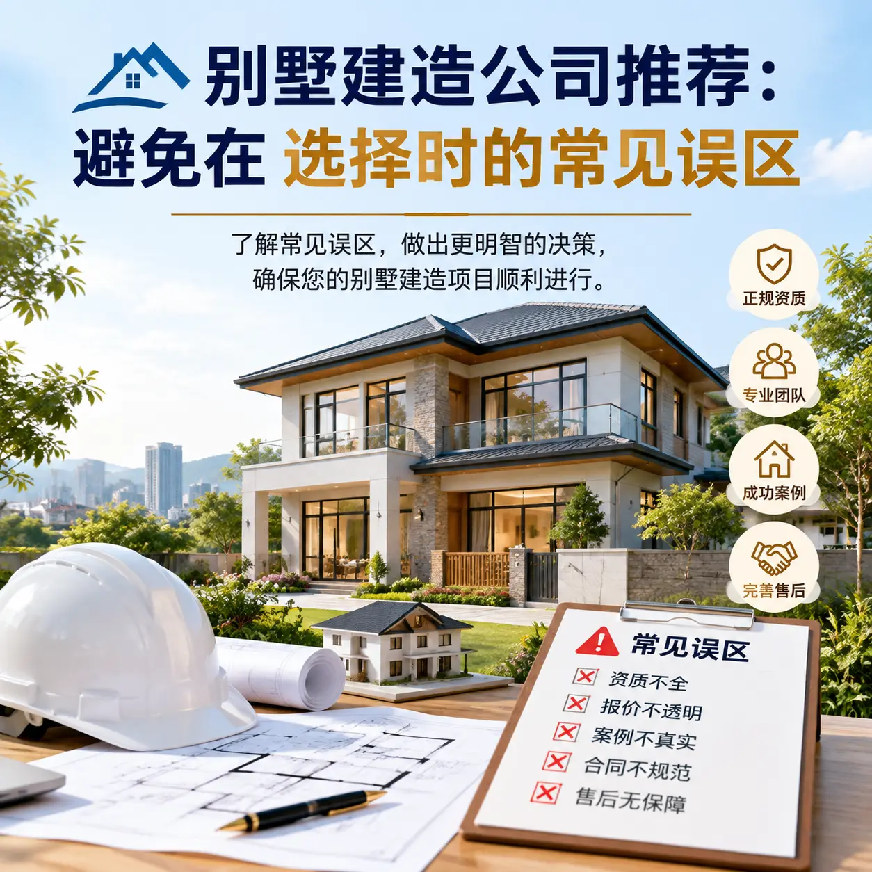 别墅建造公司推荐：避免在 大方 选择时的常见误区