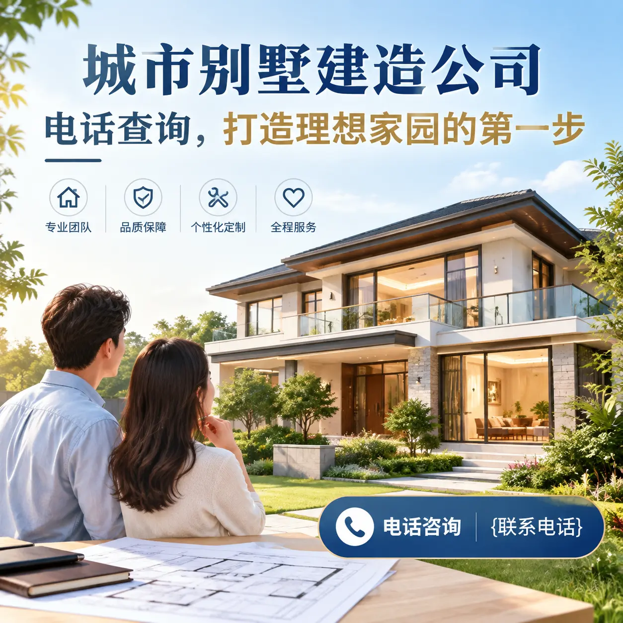 大方别墅建造公司电话查询，打造理想家园的第一步