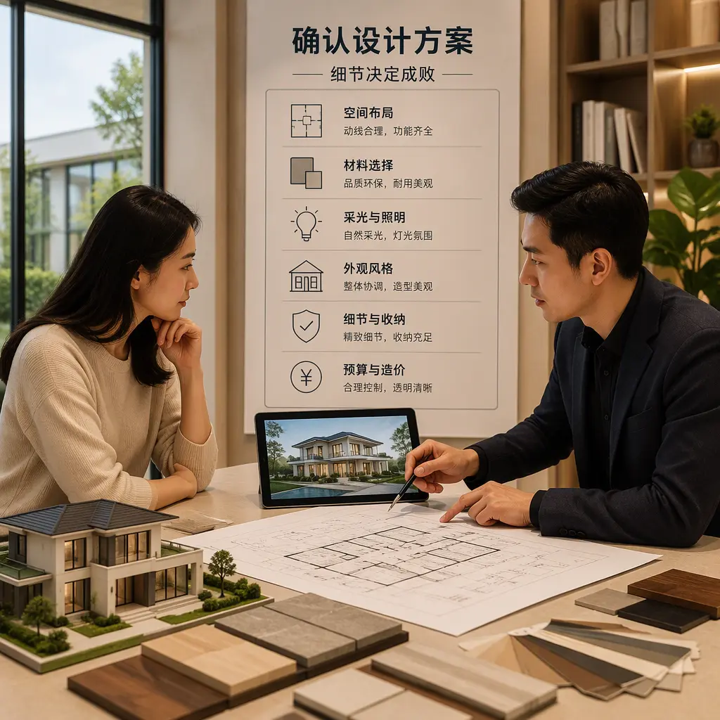 别墅建造公司推荐：与设计师沟通的有效技巧在 大方