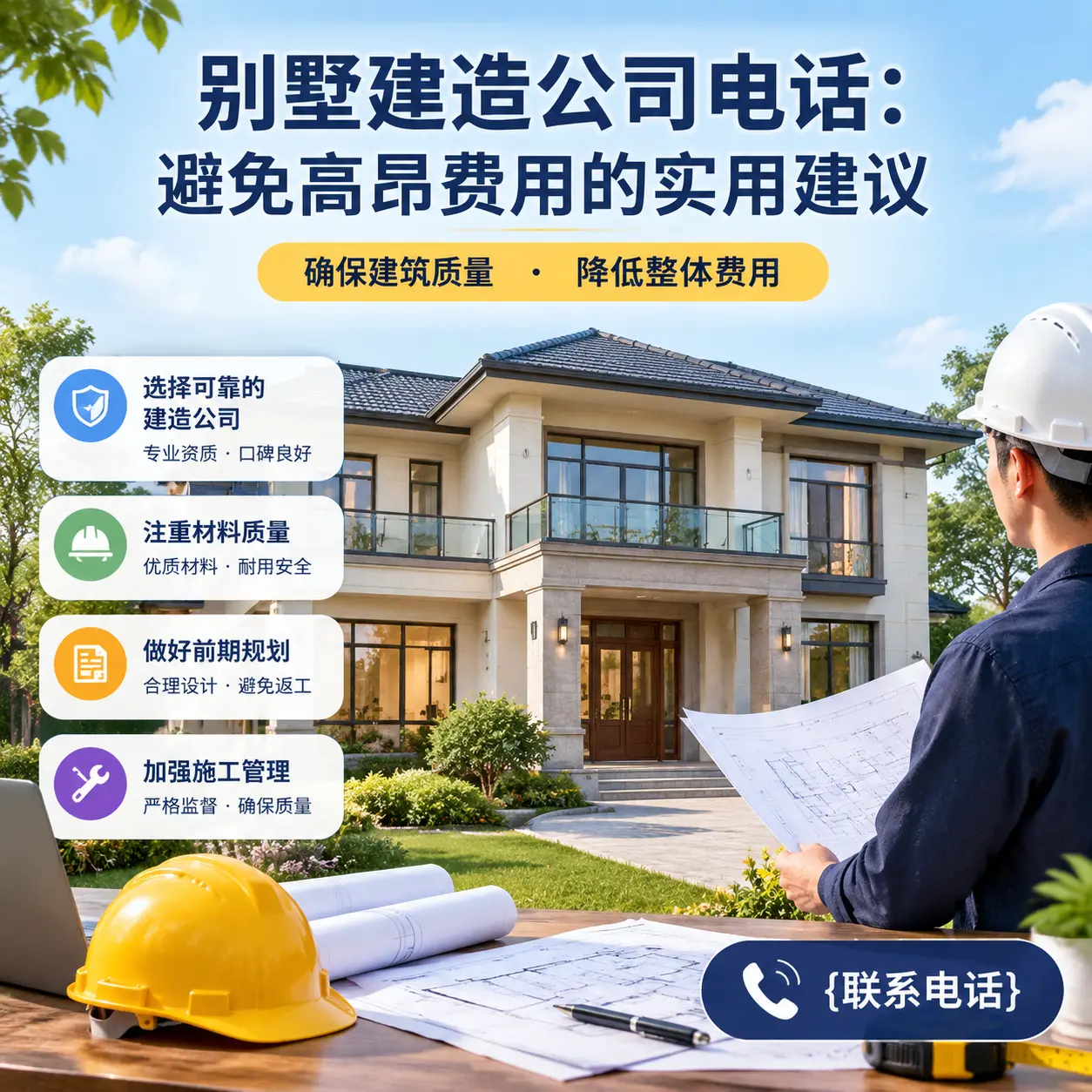 大方别墅建造公司电话：避免高昂费用的实用建议