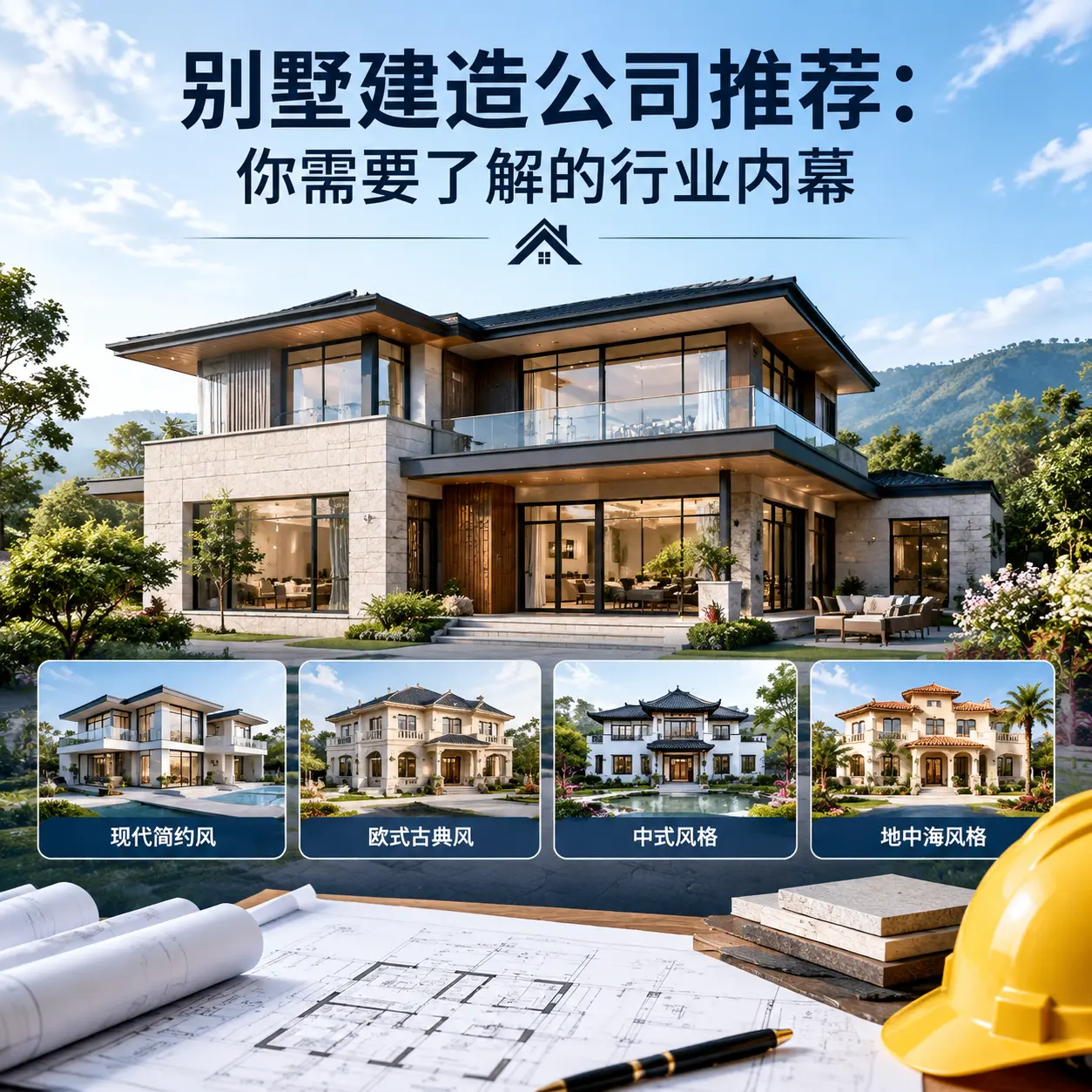 大方 别墅建造公司推荐：你需要了解的行业内幕